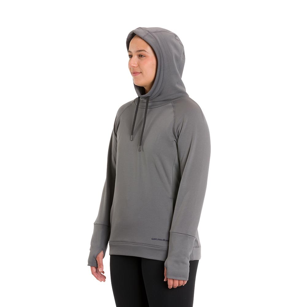 Grundens Maris Hoodie Women's in Charcoal